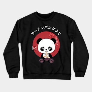 Ramen Panda Crewneck Sweatshirt